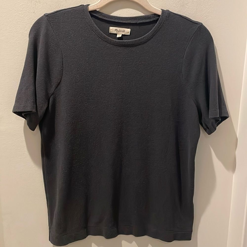 Madewell Short Sleeve Jersey Gray size XS
